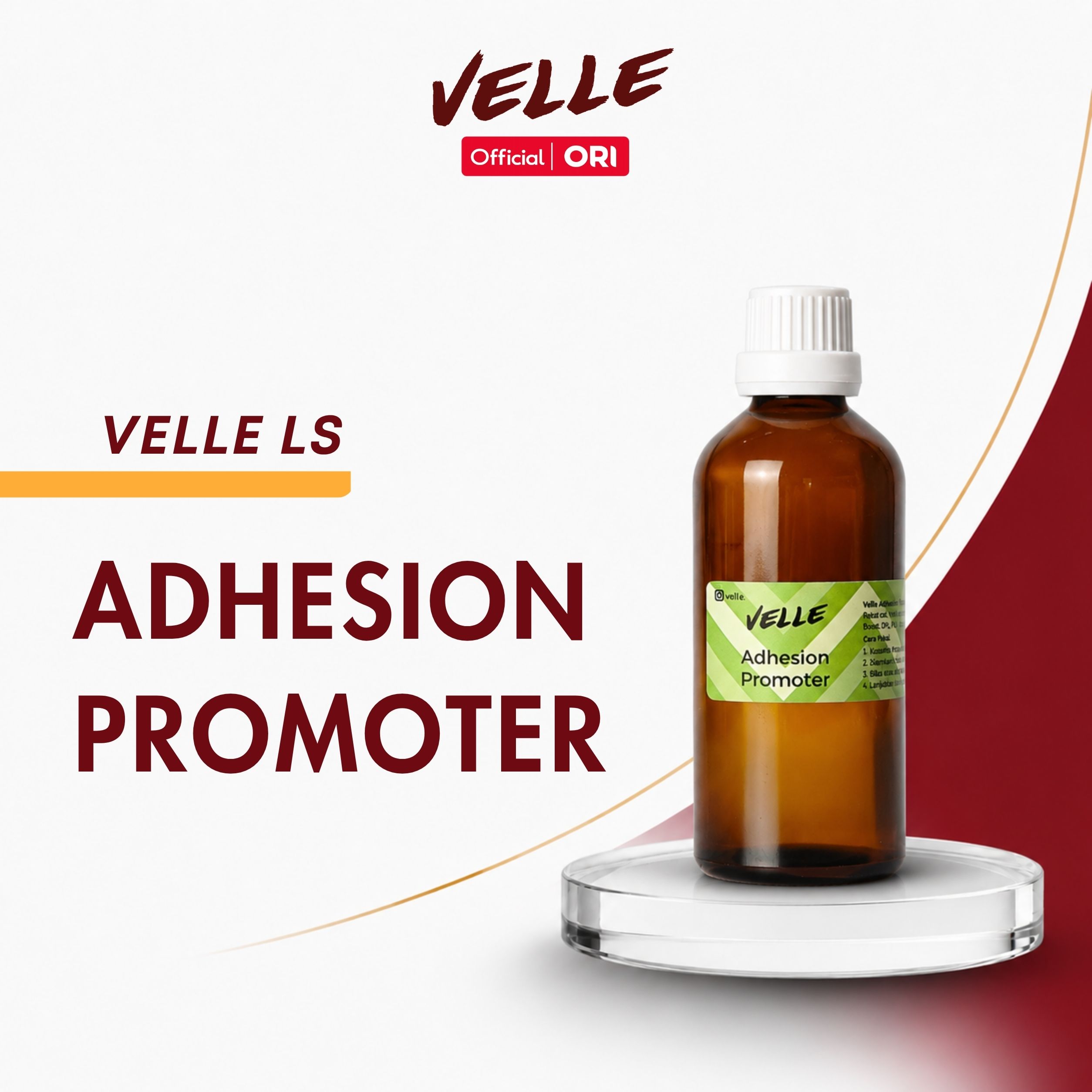 Velle Adhesion Promoter – Penguat Daya Rekat Kuat Cat Sol Midsole Sepatu