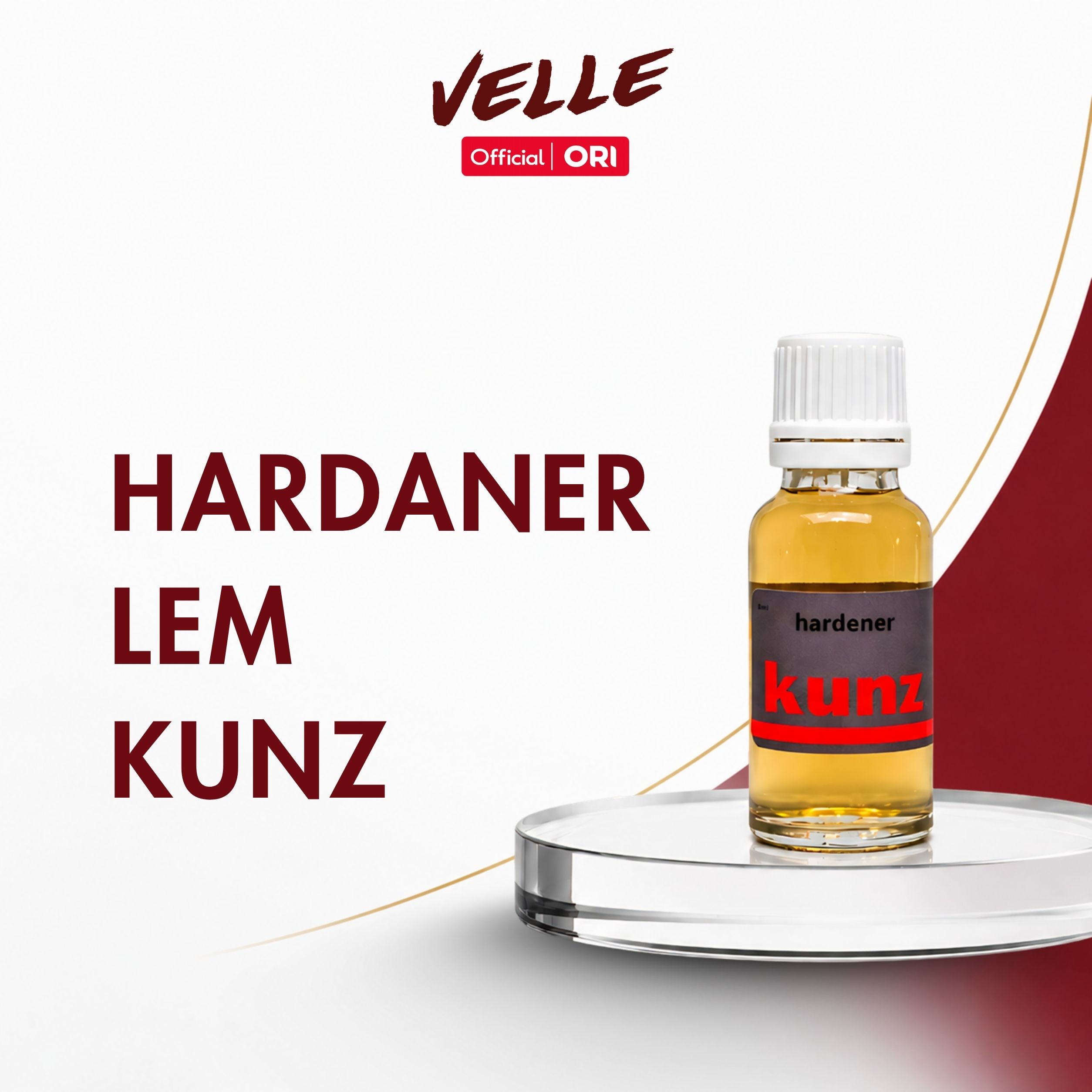 Hardener khusus Lem Kunz Shoe Cement