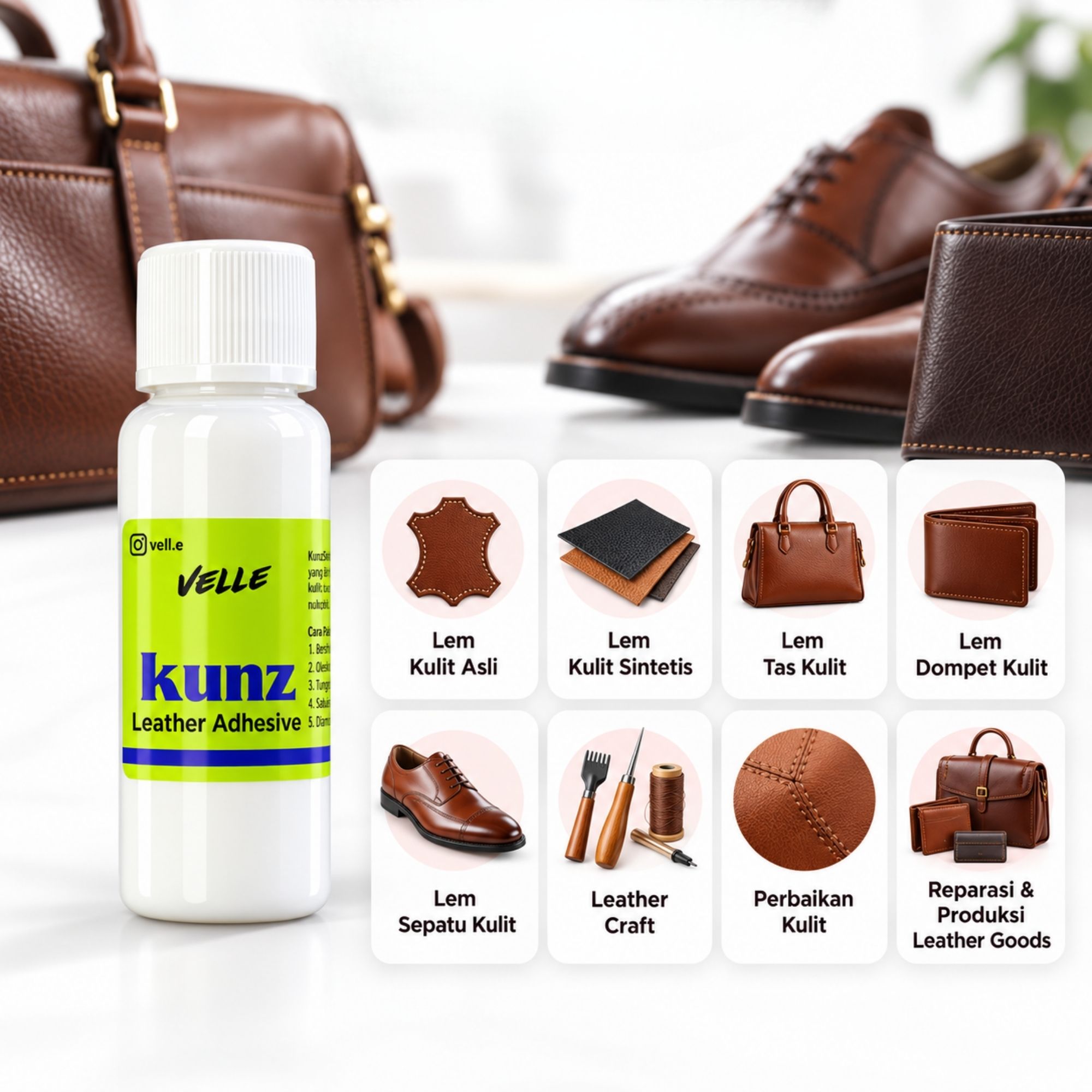 Kunz Leather Adhesive Web 2