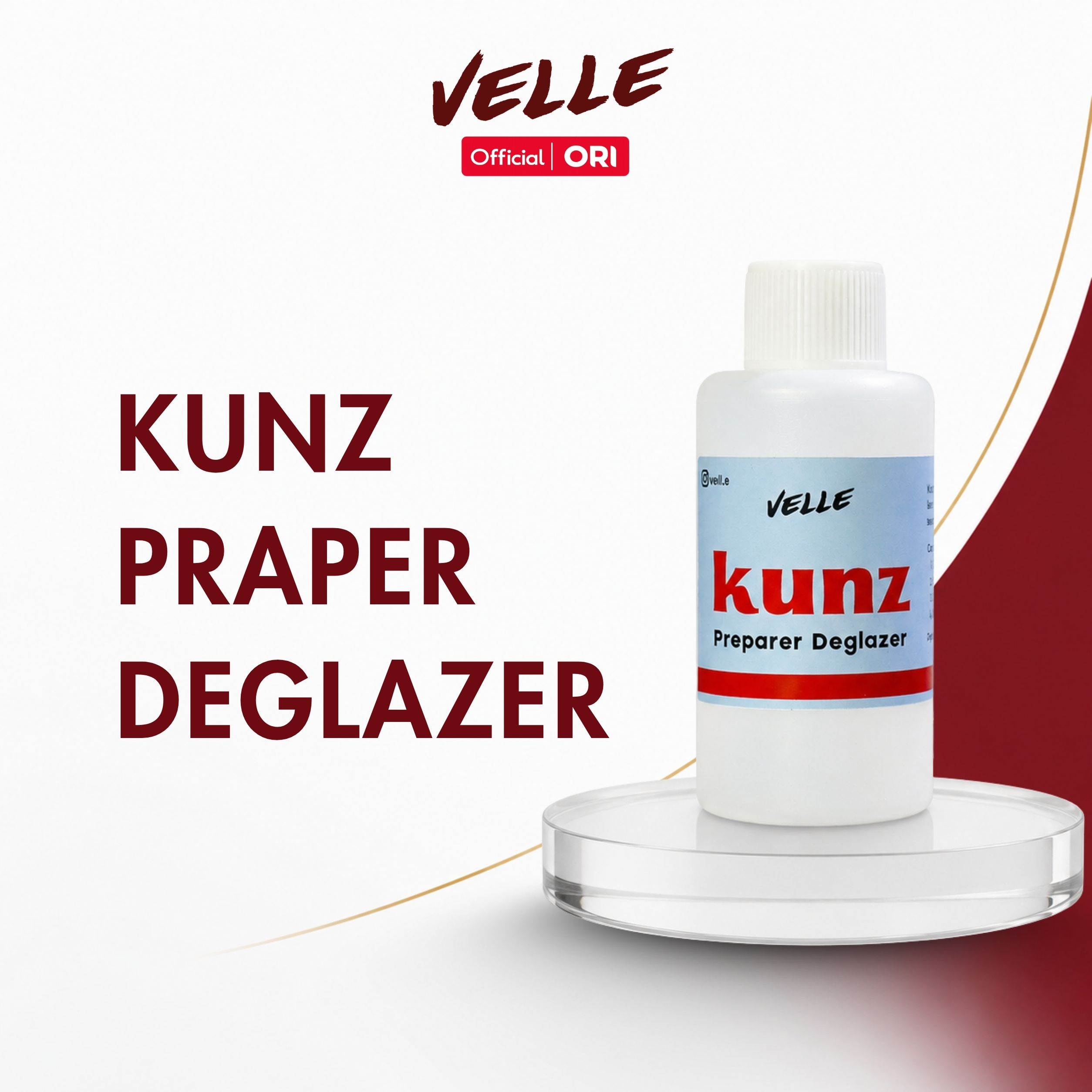 Preparer Kunz - Cairan Pembersih Bekas Lem di Sol Sepatu