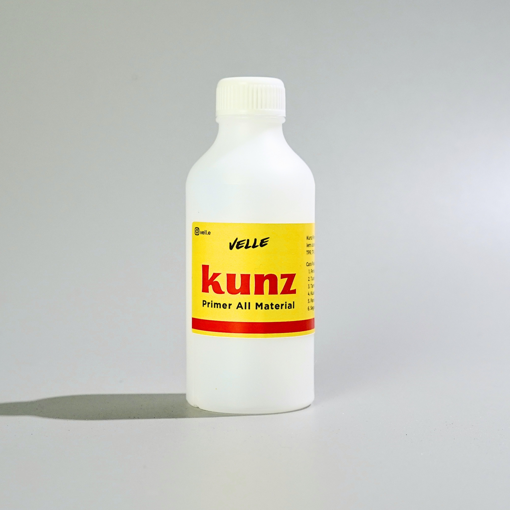Primer Lem Sepatu Kunz Shoe Cement - All Material, Rubber, Phylon, EVA, PU, Mesh, Canvas