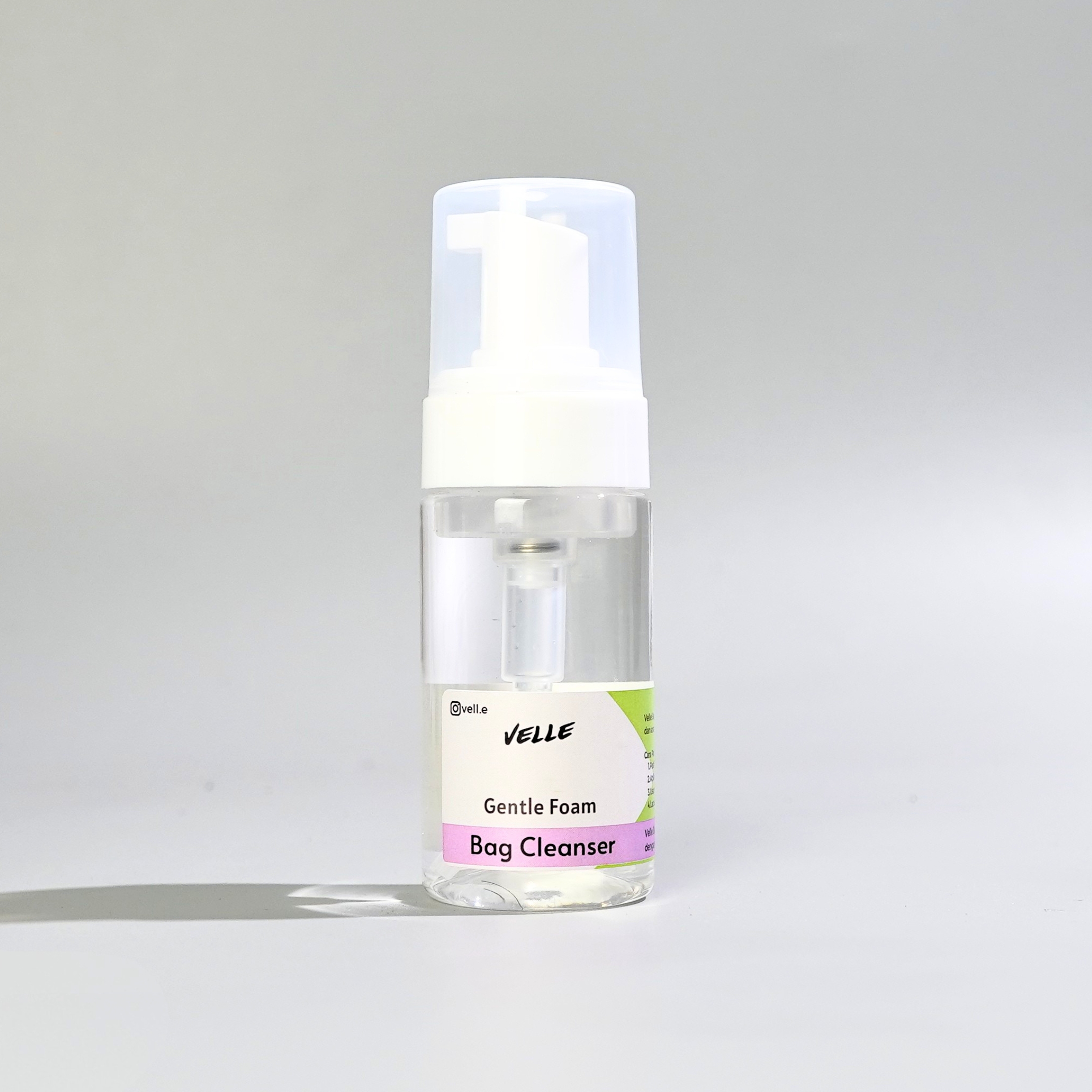 Pembersih Tas Kulit – Leather Bag Cleaner Lembut & Aman, Tidak Merusak Warna & Bahan | Velle Bag Cleanser