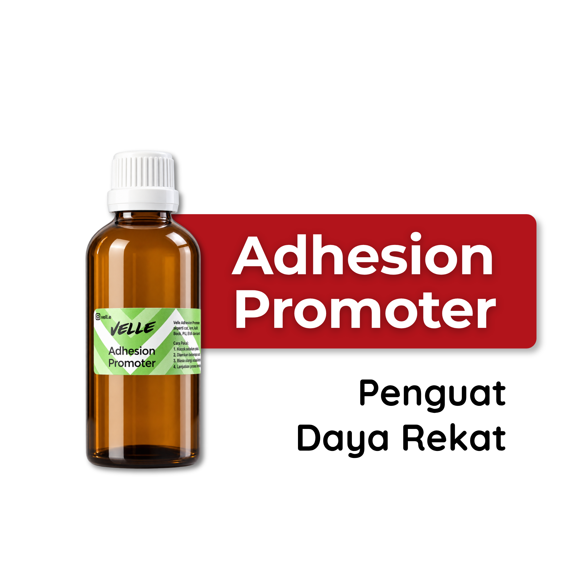 Velle Adhesion Promoter – Penguat Daya Rekat Cat pada Sol & Midsole Sepatu Sebelum Repaint
