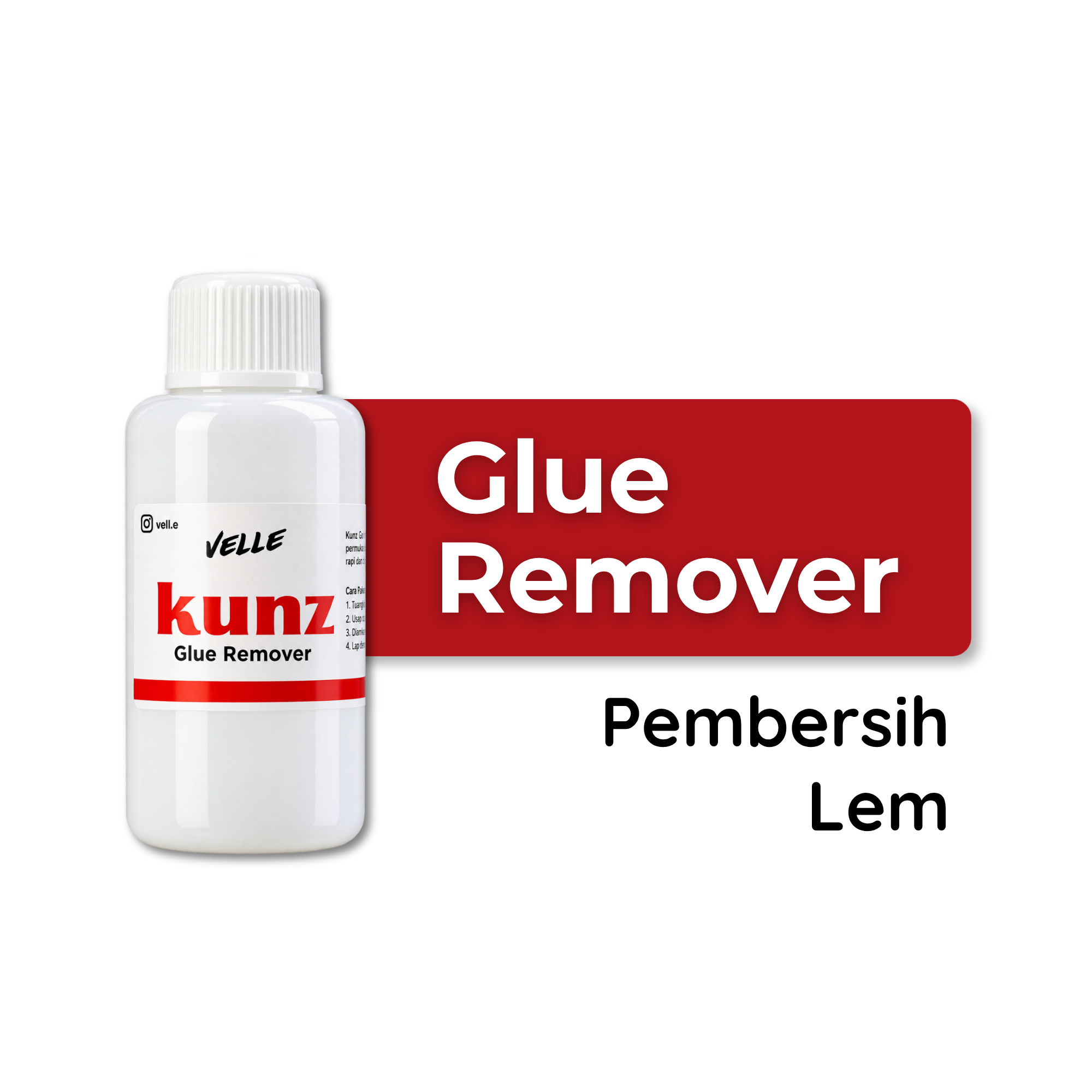 Kunz Preparer – Pembersih Residu Lem pada Sol Sepatu untuk Persiapan Reglue & Reparasi