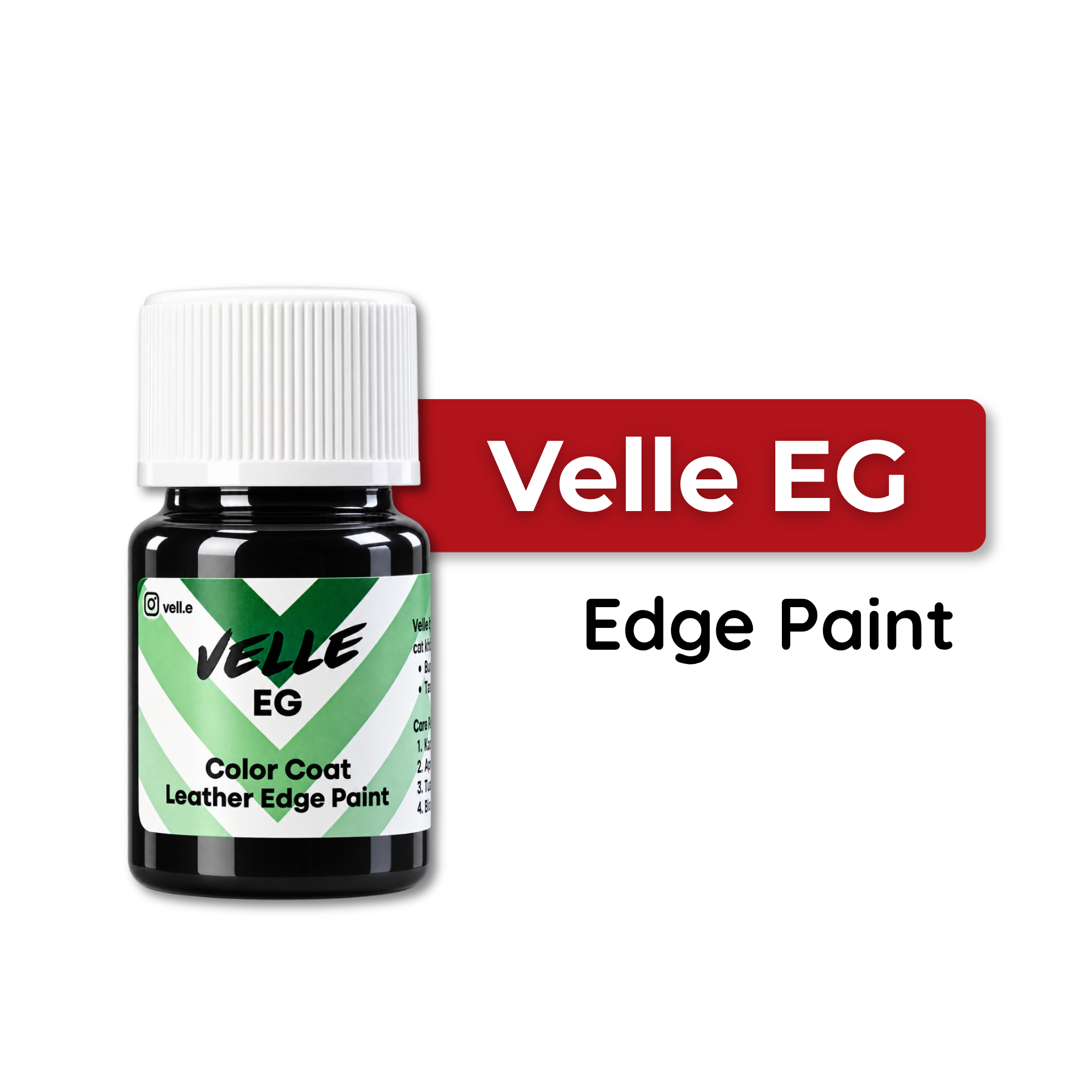 Velle EG – Cat Pinggiran Kulit untuk Repaint & Finishing Tepi Tas dan Dompet