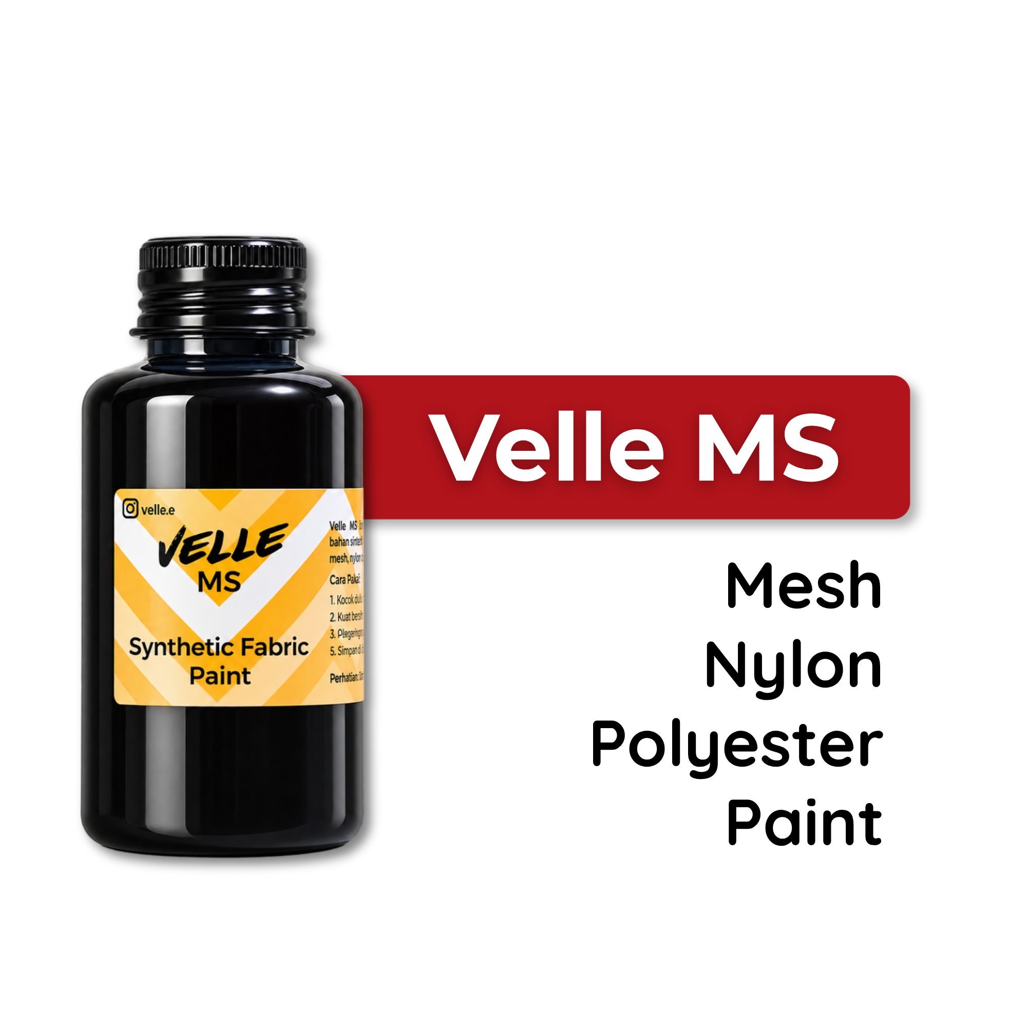 Velle MS – Cat Mesh untuk Repaint Tas, Stroller, Koper, Nylon, Polyester dan Kanvas Sintetis