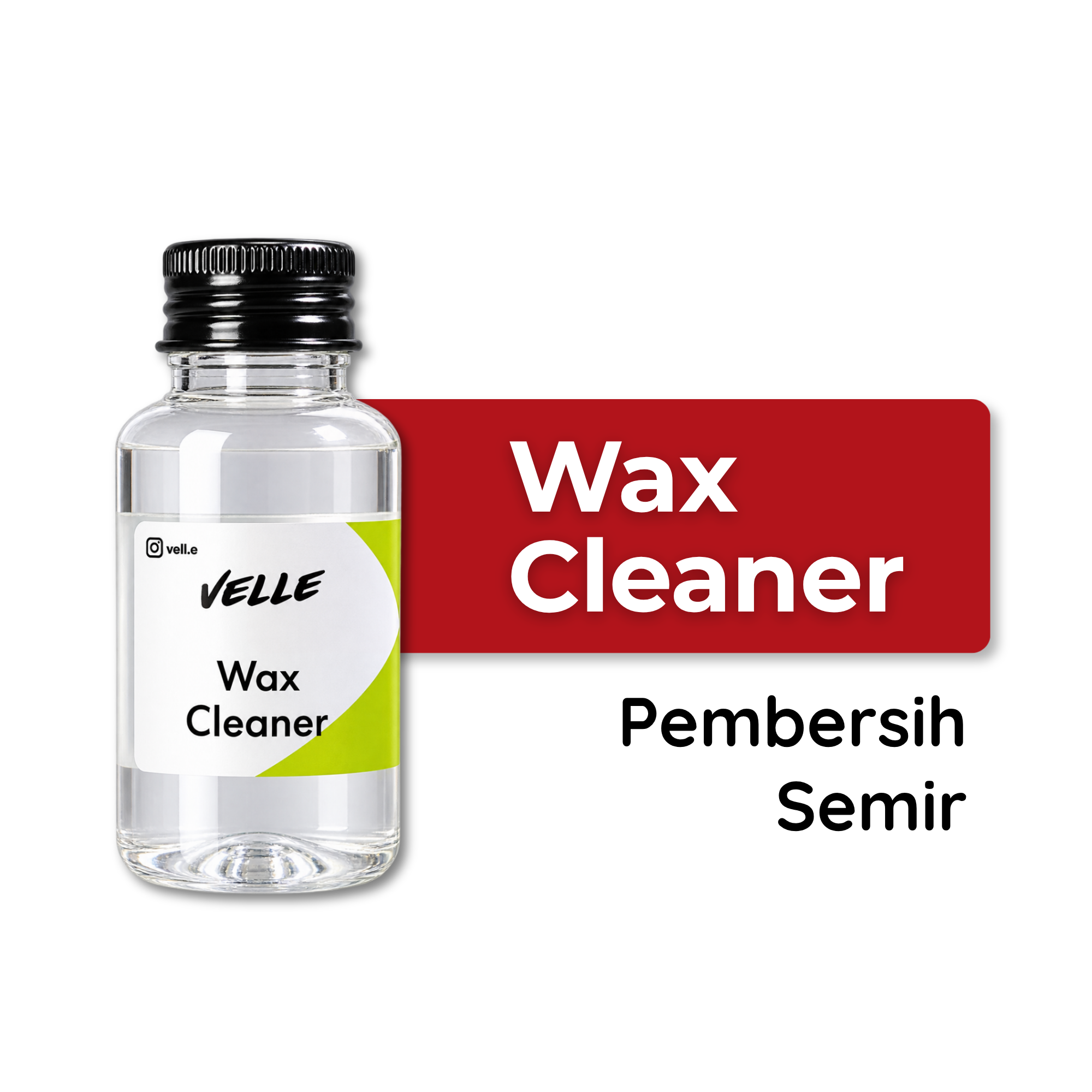 Velle Wax Cleaner – Pembersih Bekas Semir untuk Mengangkat Wax, Polish & Shoe Cream pada Sepatu Kulit