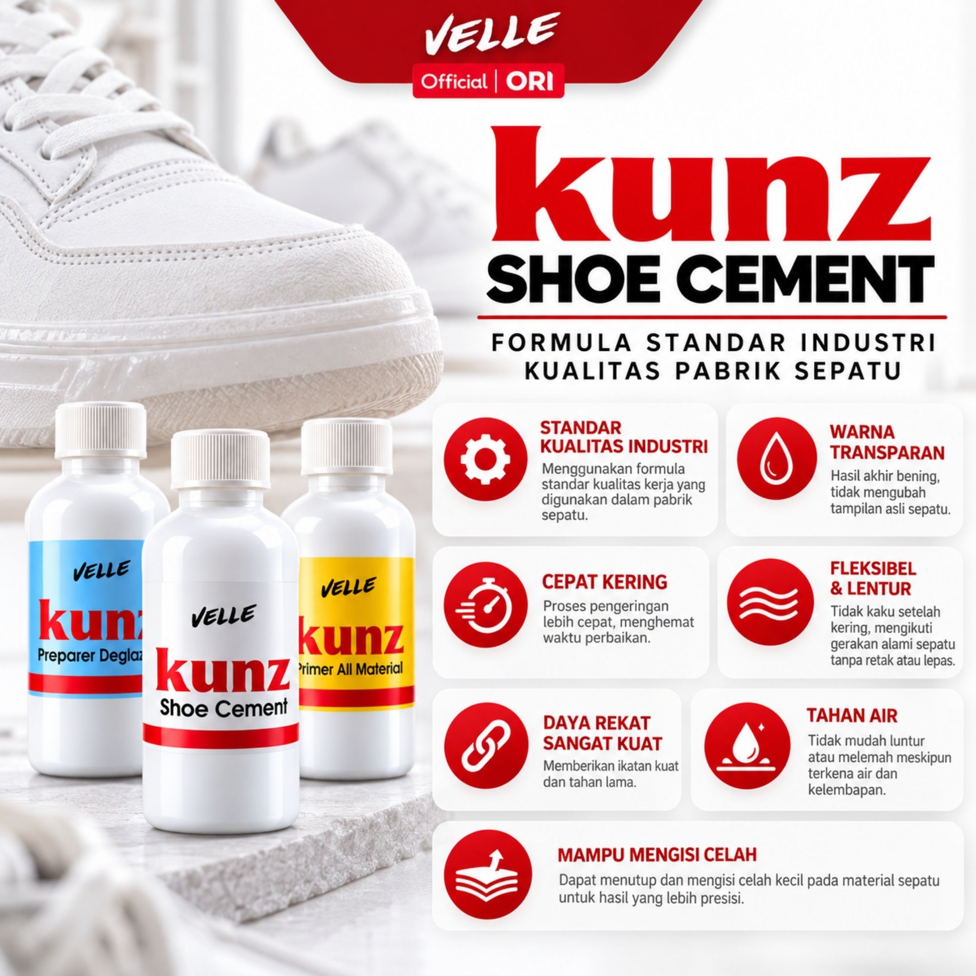 Kunz Shoe Cement 5