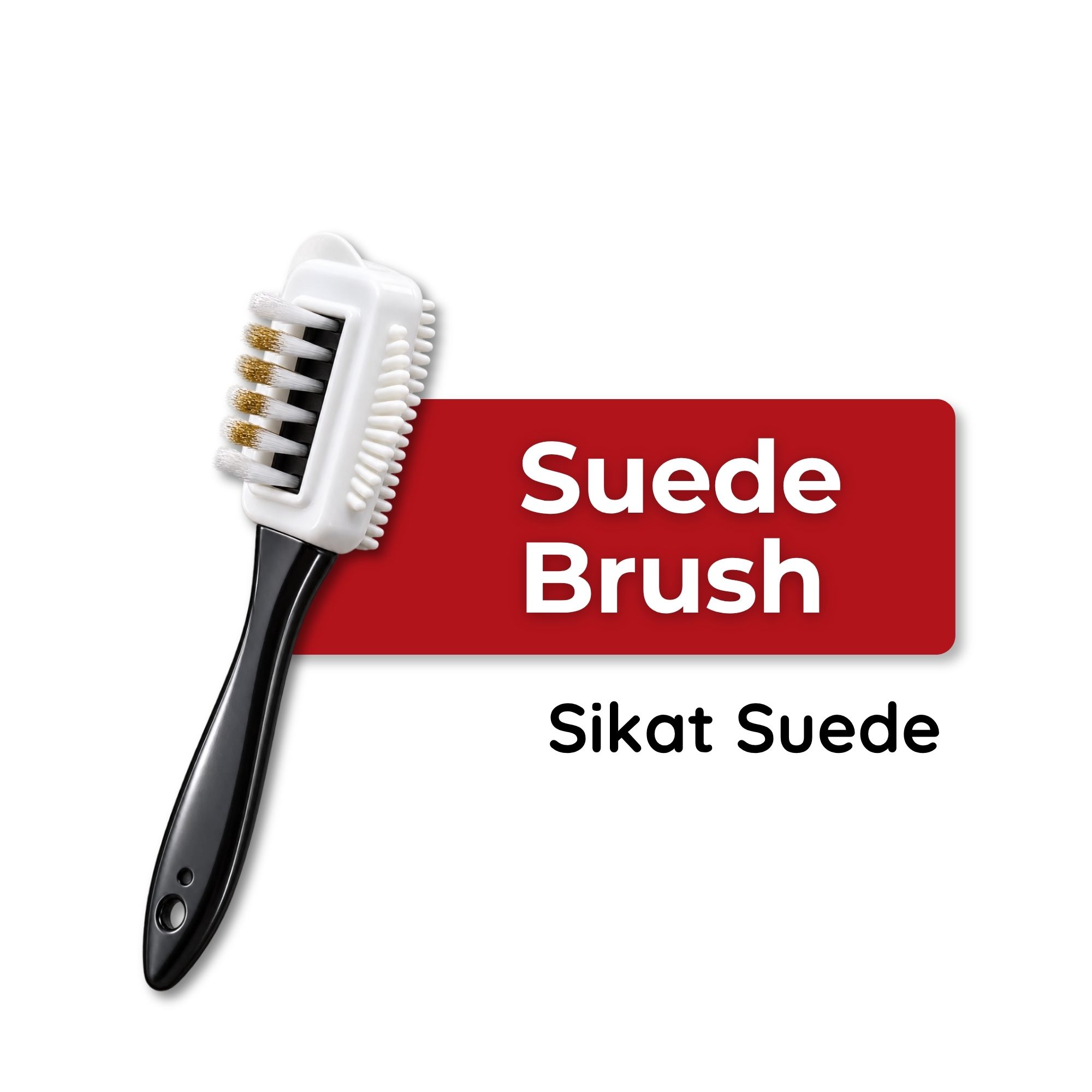 Sikat Suede Brush, Alat Pembersih Perawatan Leather Suede Nubuck Sepatu Tas